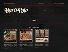 Tablet Screenshot of marcopolobeats.com